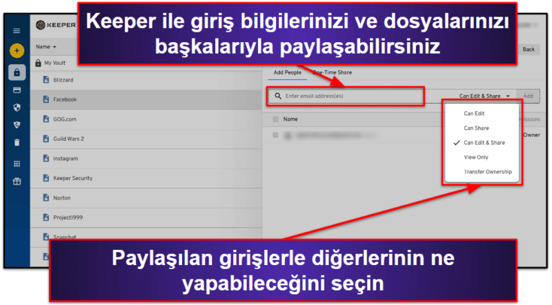 5. Keeper — İleri Seviye Güvenlik ve Kullanımı Kolay Arayüz