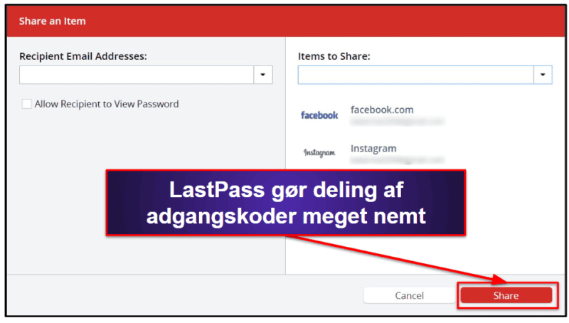 7. LastPass — Ubegrænsede Adgangskoder på Enten Desktop Eller Mobil