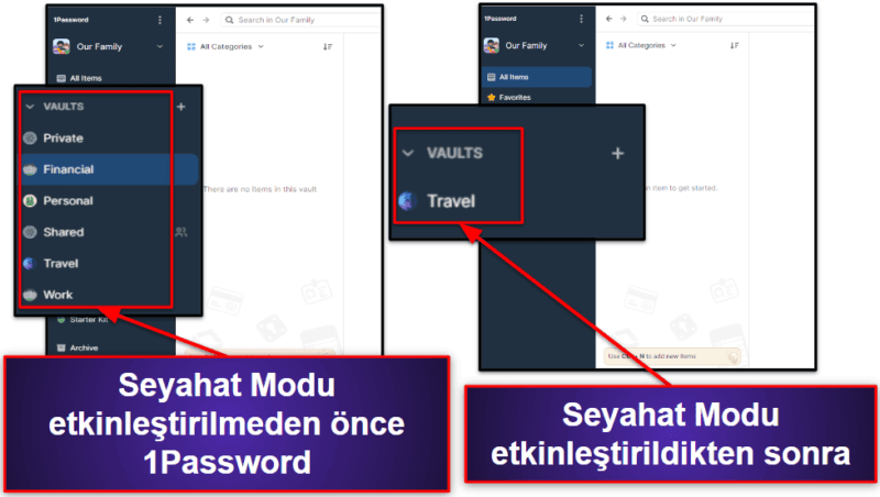 🥈2. 1Password — Özellik Açısından Zengin ve Aileler İçin Harika (Ancak Ücretsiz Değil)