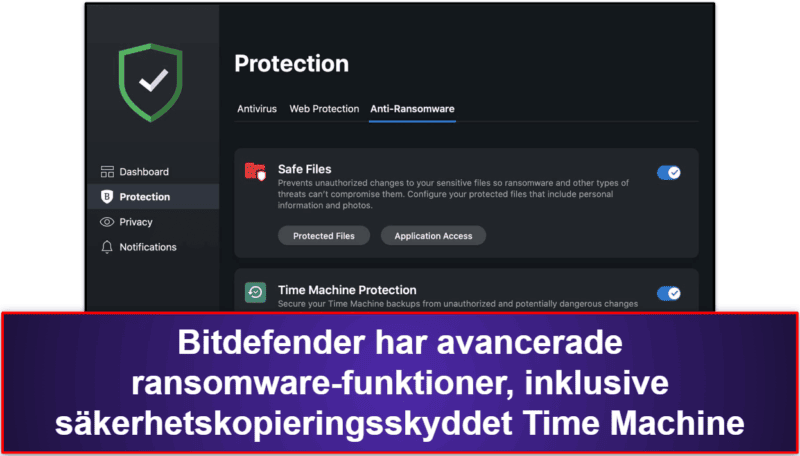 5. Bitdefender — Bra skydd mot ransomware på macOS