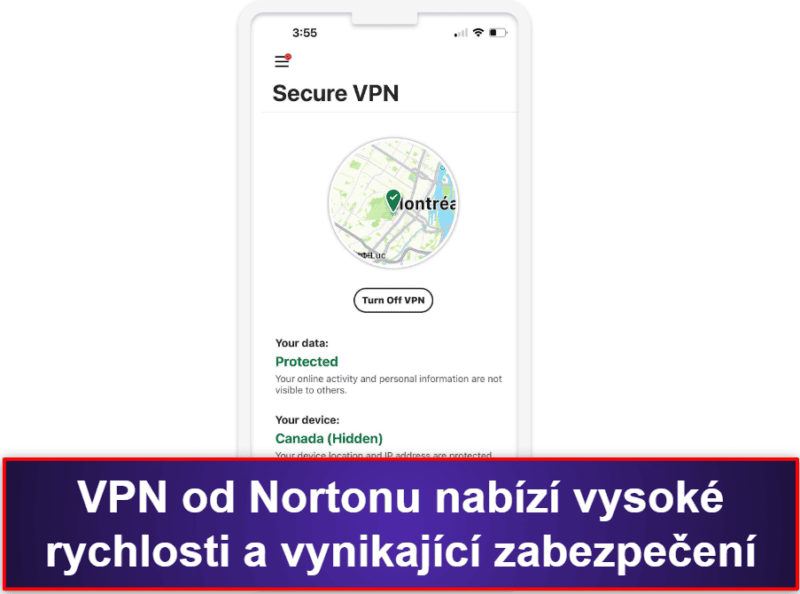 1.🥇 Norton Mobile Security – Nejlepší prémiová antivirová aplikace pro iOS