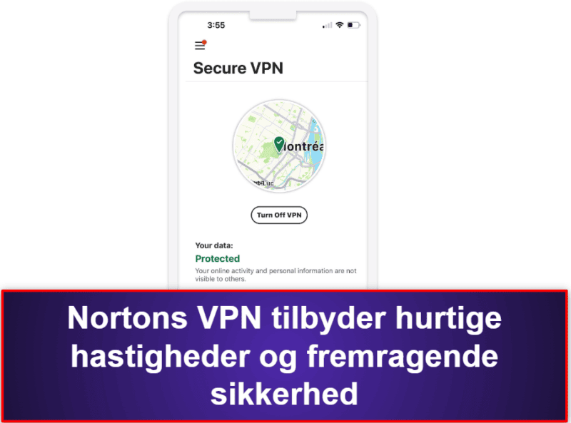 1.🥇 Norton Mobile Security – bedste betalte antivirusapp til iOS