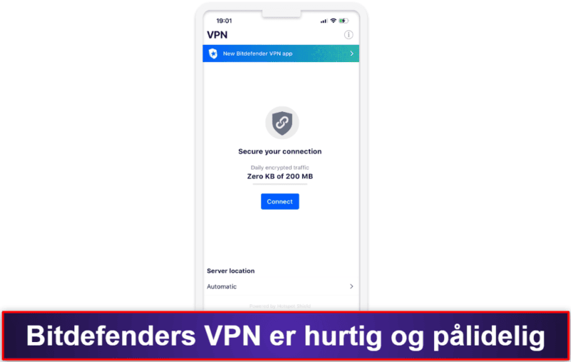 4. Bitdefender Mobile Security – god webbeskyttelse og anstændig gratis VPN