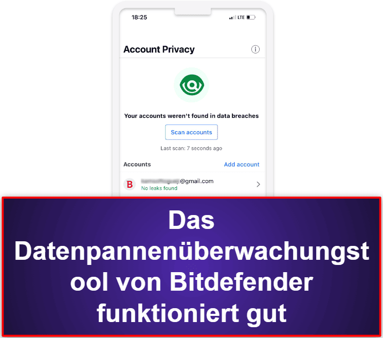 4. Bitdefender Mobile Security – guter Webschutz und angemessenes kostenloses VPN