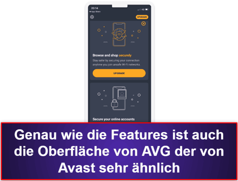9. AVG Mobile Security for iPhone &amp; iPad – einfache App mit Datenpannenbenachrichtigungen und WLAN-Schutz