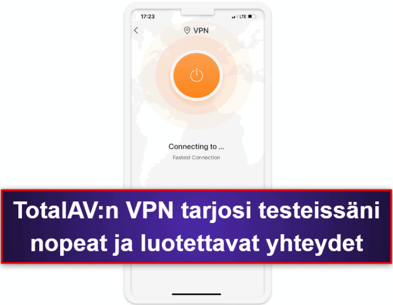 2.🥈 TotalAV Mobile Security – Käyttäjäystävällinen iOS-sovellus tietomurtojen seurannalla