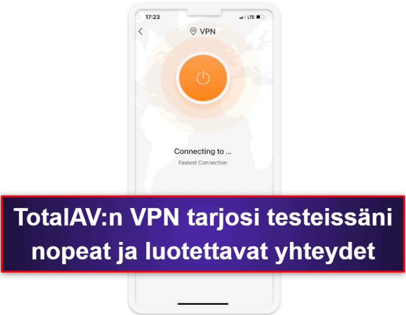 2.🥈 TotalAV Mobile Security – Käyttäjäystävällinen iOS-sovellus tietomurtojen seurannalla