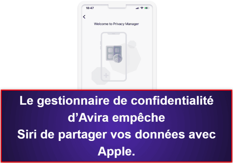7. Avira Free Mobile Security pour iOS — De bonnes fonctions de confidentialité pour iOS + un VPN