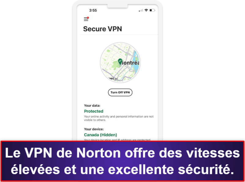 1.🥇 Norton Mobile Security — Meilleure application antivirus premium pour iOS