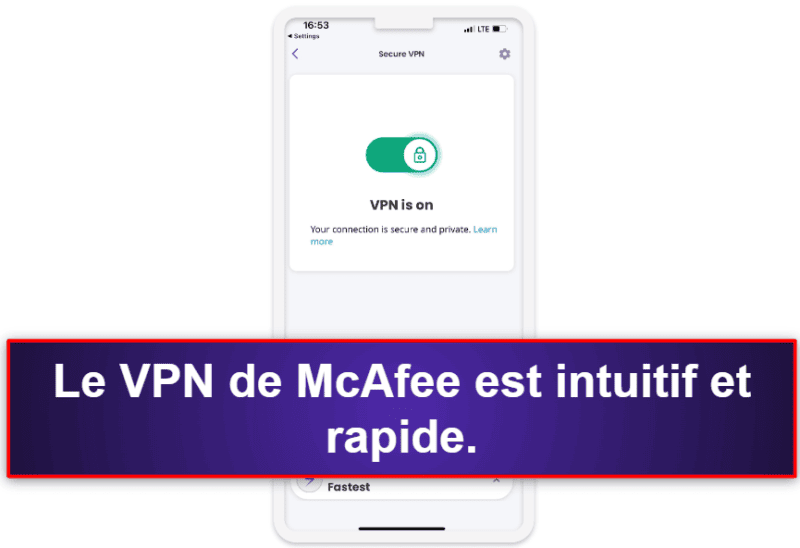 3.🥉 McAfee Mobile Security pour iOS — Fonctionnalités de sécurité haut de gamme et bonne protection Web