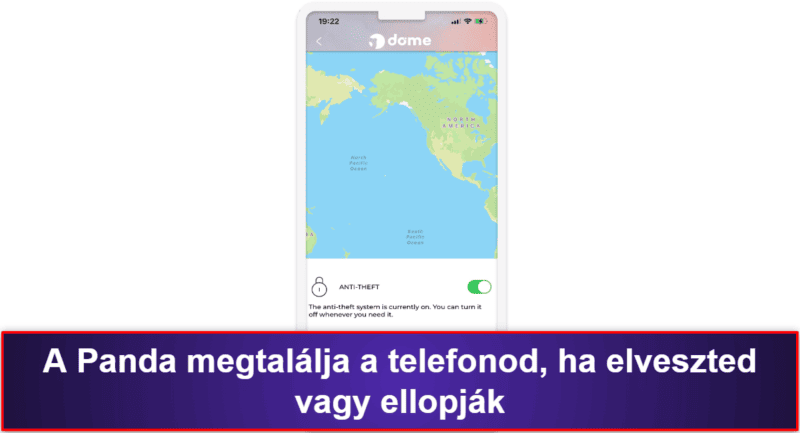 5. Panda Dome iOS-re — Pontos GPS nyomkövetés és jó lopásvédelmi eszközök