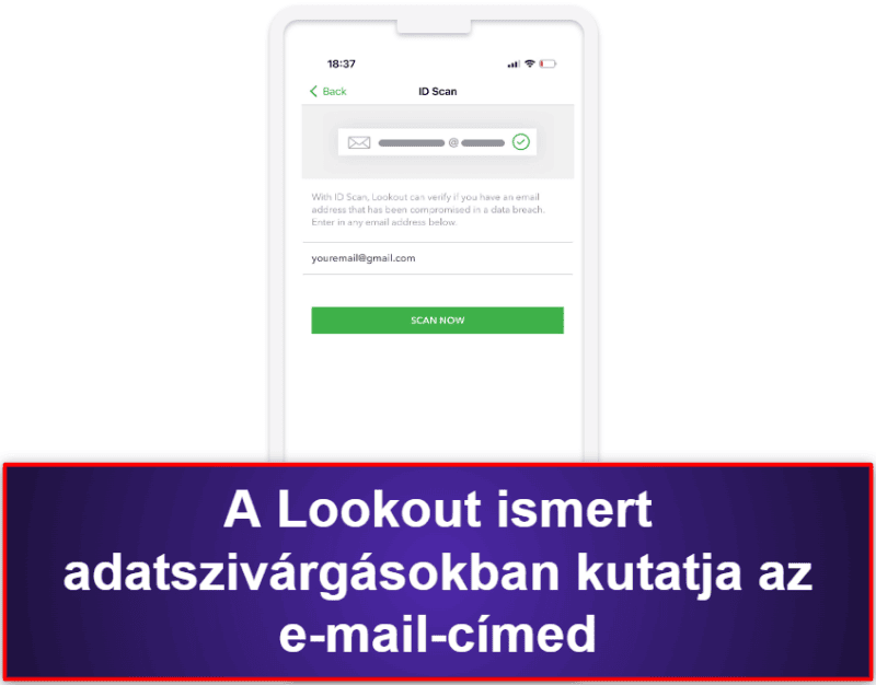 10. Lookout Mobile Security iOS-re — Kiváló adatszivárgás-felügyelet és lopásvédelmi eszközök
