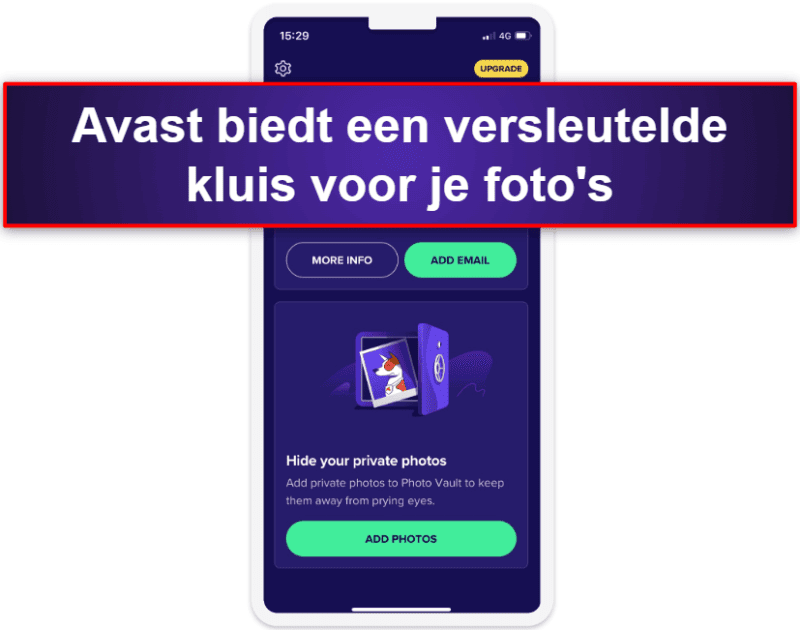 6. Avast Security & Privacy for iOS — Basic netwerkscanner en versleutelde fotokluis