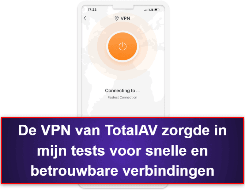 2.🥈 TotalAV Mobile Security — Gebruiksvriendelijke iOS-app met datalekscanner