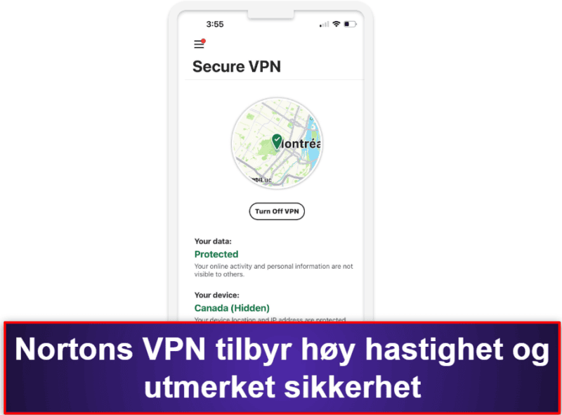 1.🥇 Norton Mobile Security — Den beste premium antivirusappen for iOS