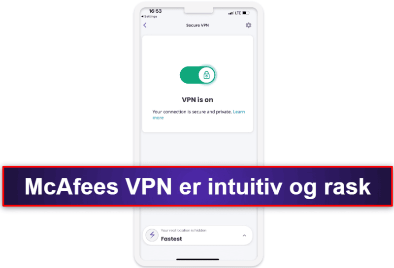3.🥉 McAfee Mobile Security for iOS — Avanserte sikkerhetsfunksjoner og god nettbeskyttelse