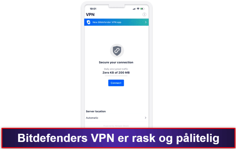 4. Bitdefender Mobile Security — God nettbeskyttelse og anstendig gratis VPN