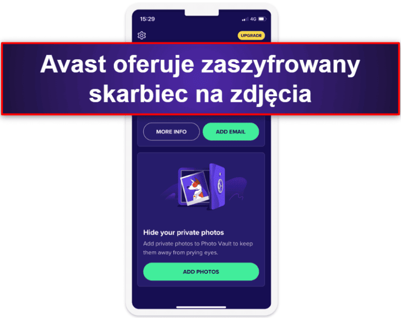 6. Avast Security & Privacy dla iOS – podstawowy skaner sieciowy i szyfrowany magazyn zdjęć