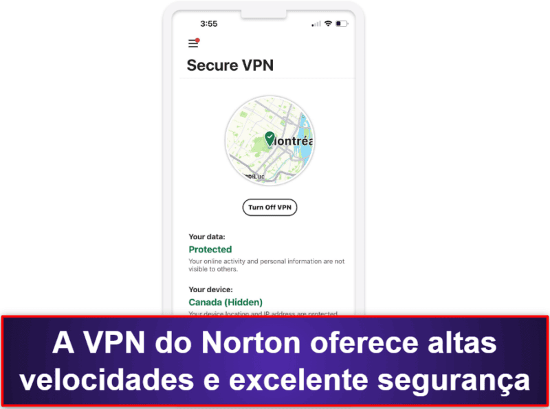 1.🥇 Norton Mobile Security — melhor app antivírus premium para iOS