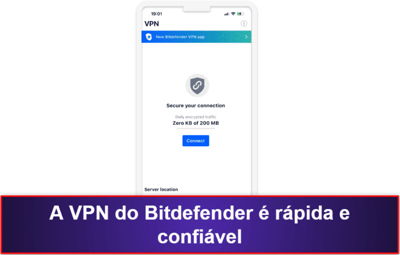 4. Bitdefender Mobile Security — boa proteção web e VPN gratuita decente