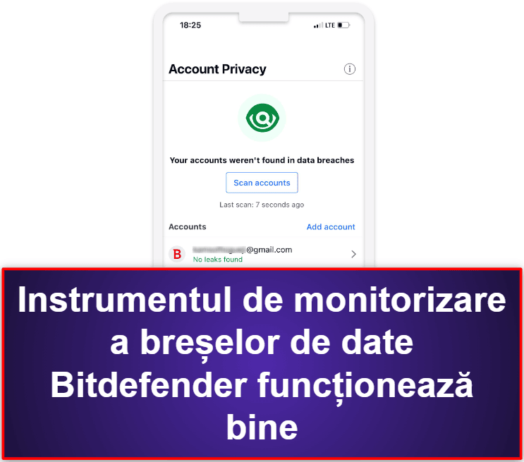 4. Bitdefender Mobile Security — Protecție web bună și VPN gratuit decent
