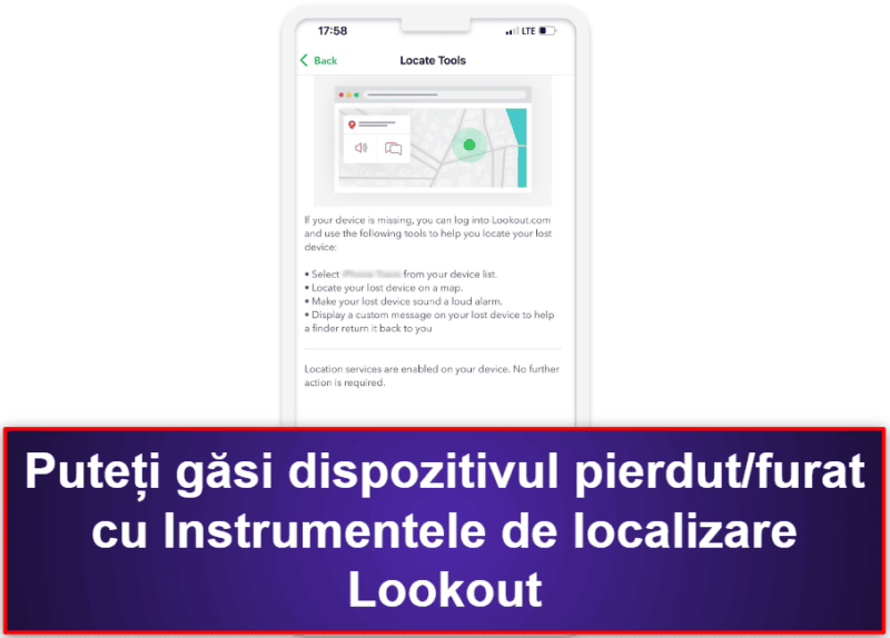 10. Lookout Mobile Security for iOS — Instrumente bune de monitorizare a breșelor și antifurt