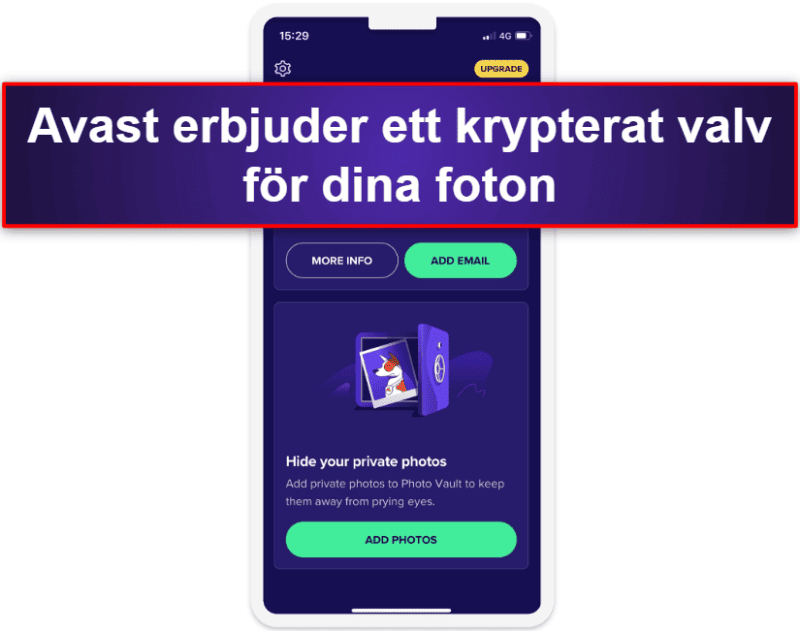 6. Avast Security & Privacy for iOS — Grundläggande nätverksskanner och krypterat fotovalv