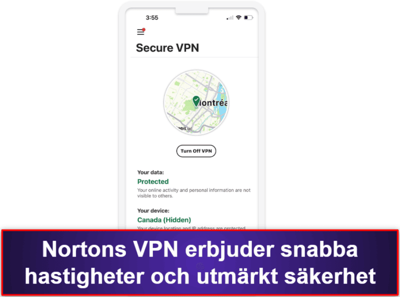 1.🥇 Norton Mobile Security — Bästa premium antivirus-appen för iOS