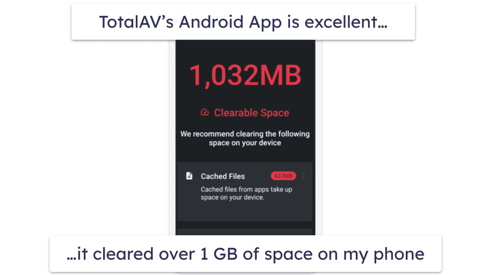 4. TotalAV — Best Device Optimization for Old or Slow Androids