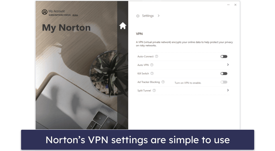 🥈2. Norton — Best Antivirus Protection With a Feature-Rich VPN
