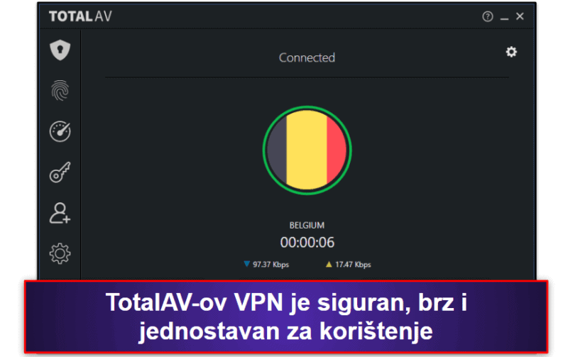🥉3. TotalAV – Najbolja kombinacija antivirusa i VPN-a za Windows