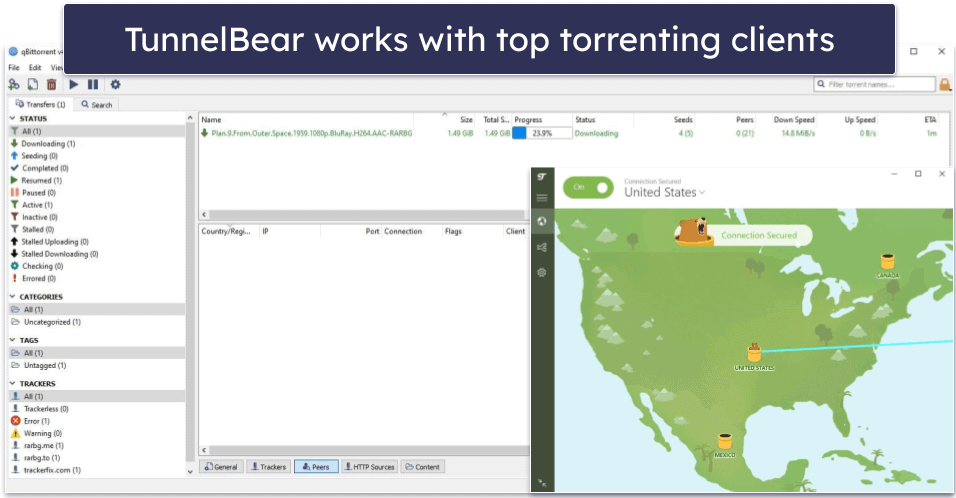 9. TunnelBear — Good Torrenting Capabilities &amp; Strong Security