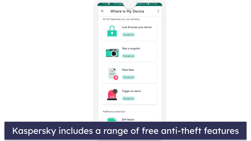 7. Kaspersky Free — Intuitive With Decent Virus Scanning