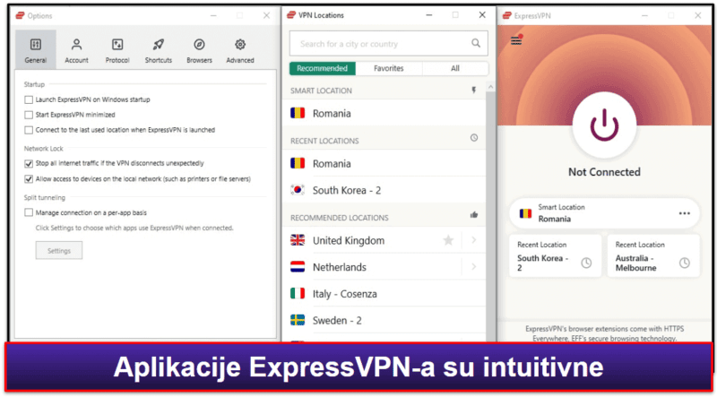 🥇1. ExpressVPN — Najbolji VPN u 2024 Vrhunska bezbednost, brzine i performanse