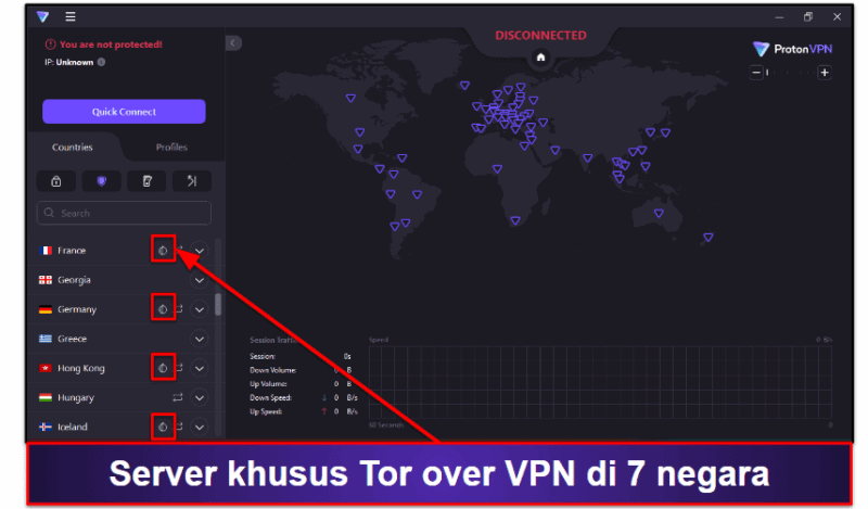 7. Proton VPN  — Fitur Privasi Bagus &amp; Kecepatan Kencang