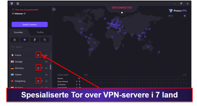 7. Proton VPN  — Flotte personvernfunksjoner og høye hastigheter