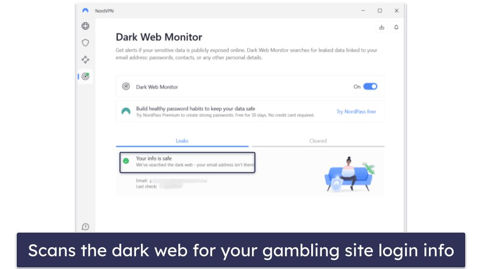 4. NordVPN — Strong Security Features for Online Gambling