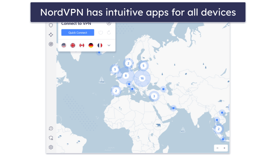 🥉 3. NordVPN — Good Streaming Support &amp; Strong Security