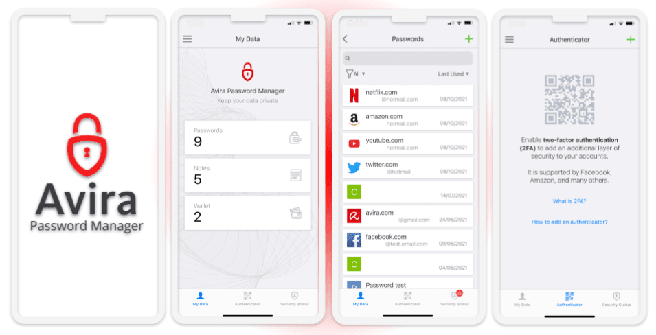6. Avira Password Manager — Best for Ease of Use