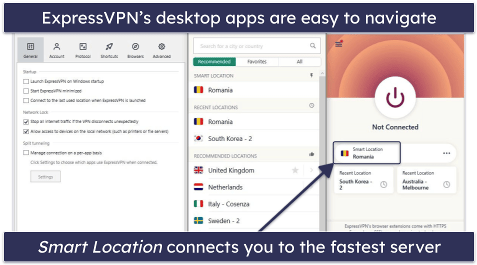 ExpressVPN Ease of Use: Mobile &amp; Desktop Apps