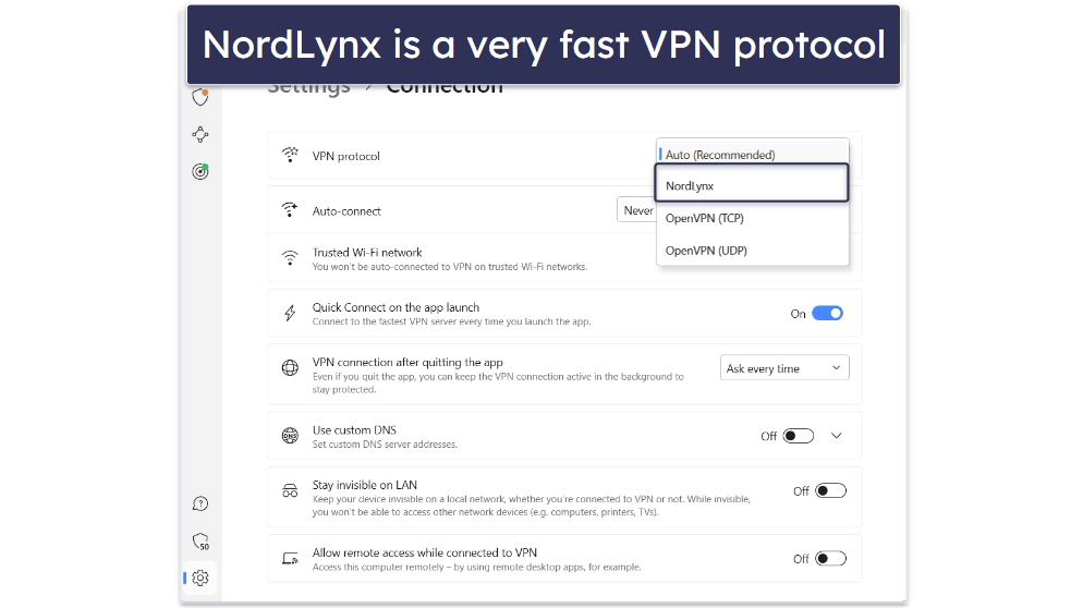 4. NordVPN — Fast VPN With Great Security