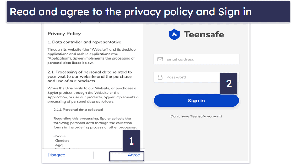 TeenSafe Installation & Setup — Relatively Straightforward