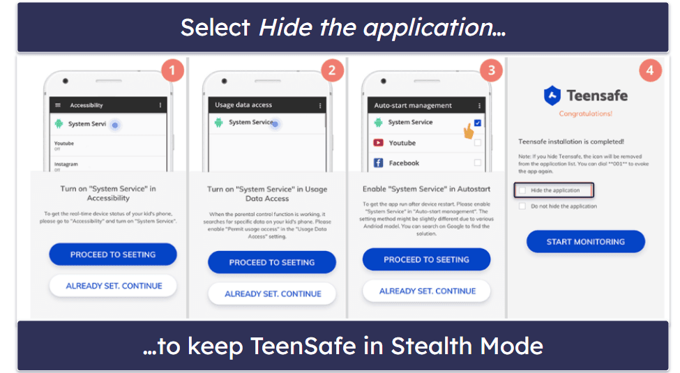 TeenSafe Installation & Setup — Relatively Straightforward