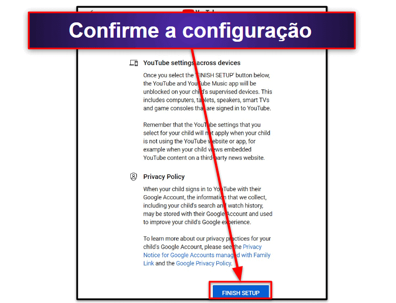 Como Configurar a Experiência Supervisionada no YouTube