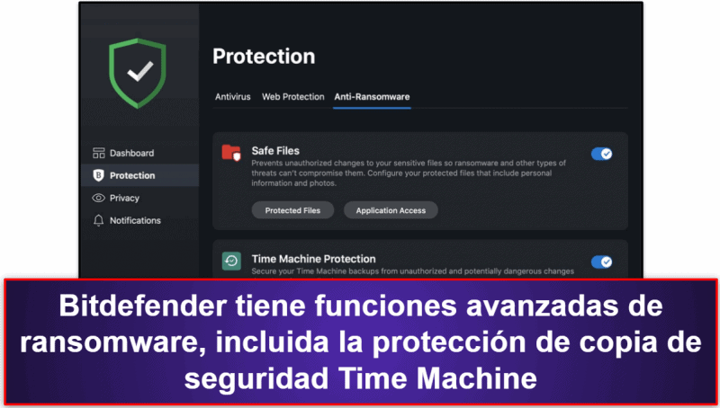 5. Bitdefender: excelentes protecciones contra ransomware para macOS