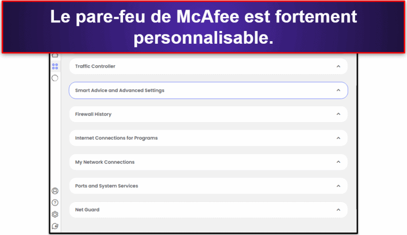 4. McAfee Total Protection – Un bon moteur anti-malwares et protections de cybersécurité