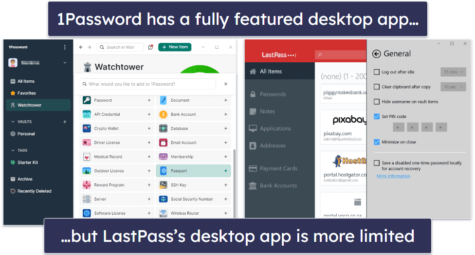 Apps &amp; Browser Extensions — 1Password Has More Intuitive Apps