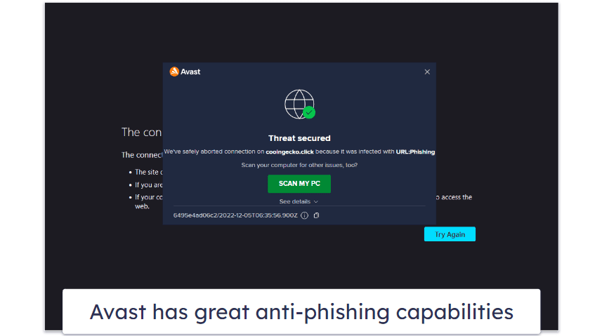 Avast Antivirus Security Features