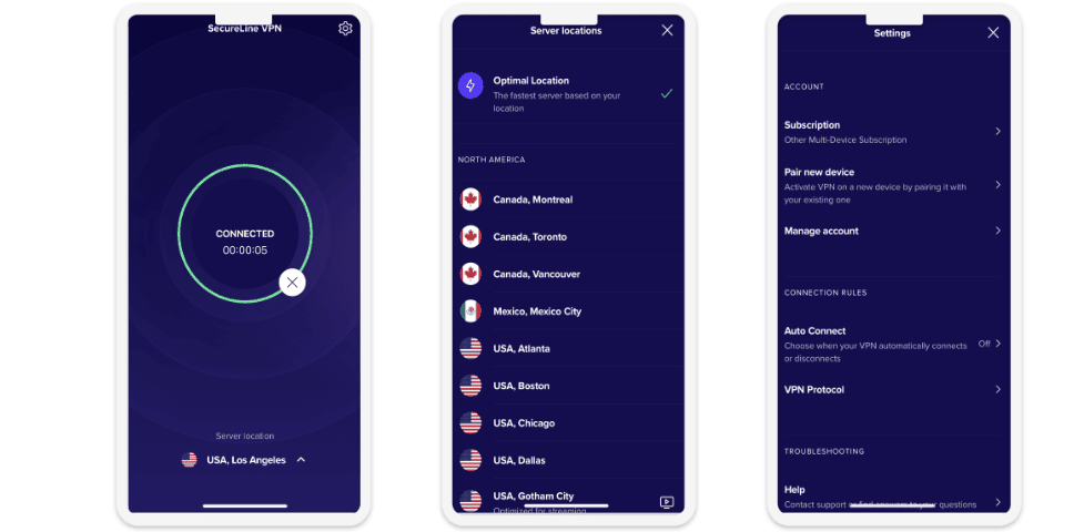 Avast SecureLine VPN Ease of Use: Mobile &amp; Desktop Apps — Great Apps for All Major OS