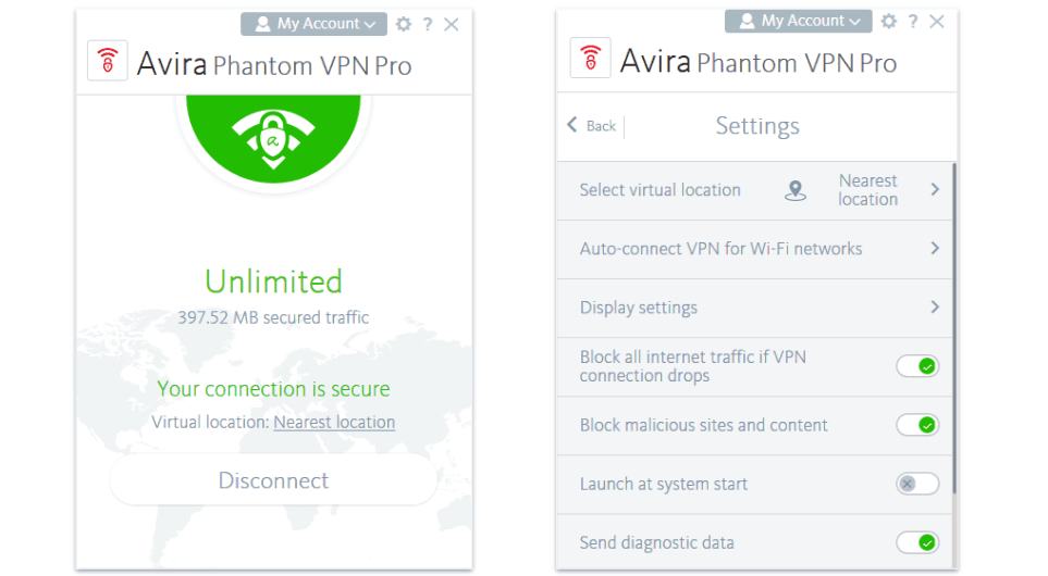 Avira Phantom VPN Full Review